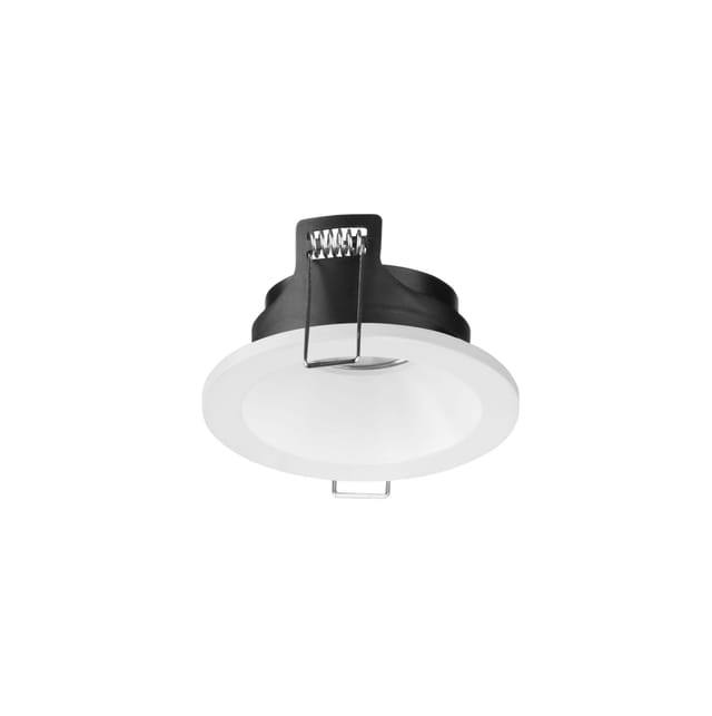 Forlight - Ter - Downlight Empotrable de Techo de 90mm de Diámetro para Bombilla GU10 en Color Blanco