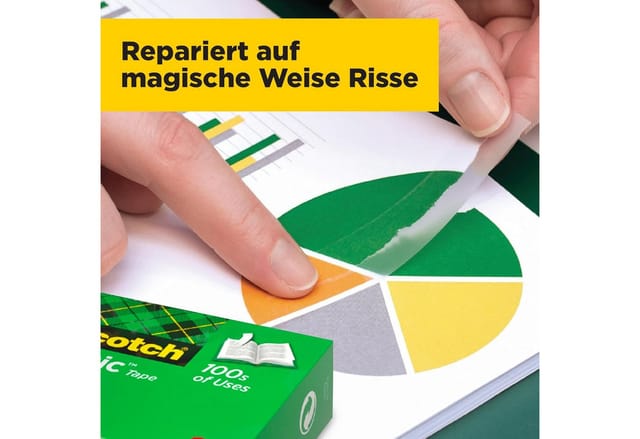 Liderpapel - Scotch M8101933 Klebeband Scotch® Magic™ 810 Transparent (l x b) 33 m x 19 mm 1 St.