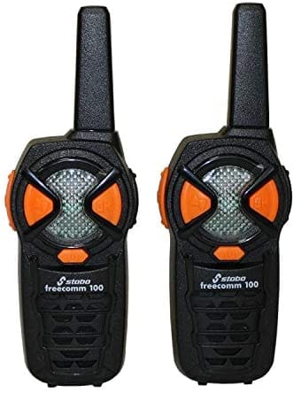 Stabo - Freecomm 100 pmr 3-5 km 20100 PMR-Handfunkgerät 2er Set