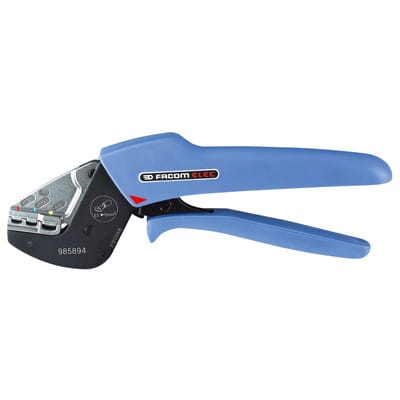 Facom - Crimpzange 230 mm für vorisolierte Kabelschuhe - 985894