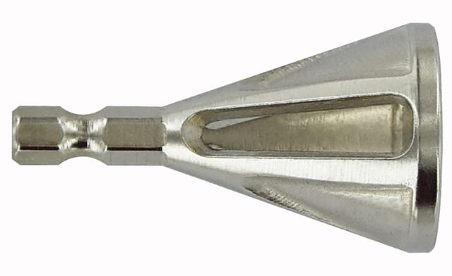 Tivoly - Fräser zum Entgraten von Rohren und Gewindestangen. Sechskantschaft 6,35 mm Schnellwechsel-Ø 4 bis 20 mm (Steckdose) ø: 20 mm x l: 50