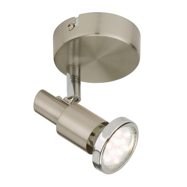 Led Wandleuchte Deckenleuchte dreh-& schwenkbar GU10 3W Ø8cm Briloner
