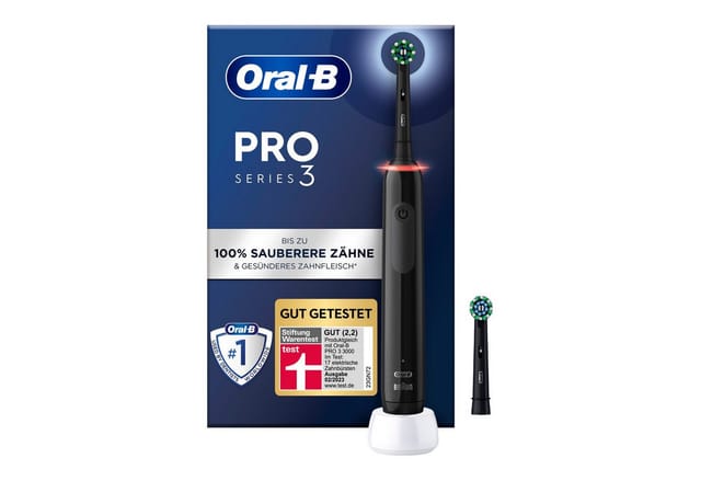Pro 3 3000 Cross Action Black Edition jas 22 - Oral-b