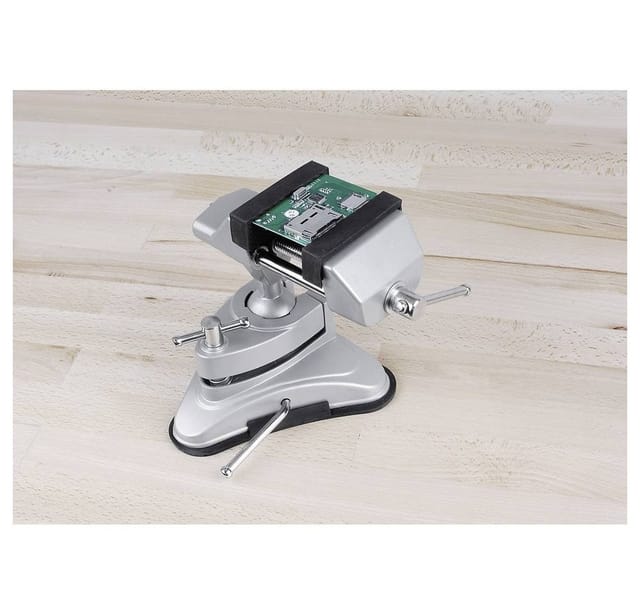 Basetech 1553063 Schraubstock 1553063 Backenbreite: 70 mm Spann-Weite (max.): 70 mm