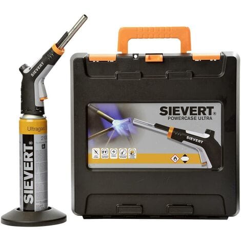 Powercase Ultra Lötlampe 2100 °c inkl. Gasflasche 1 St. - Sievert