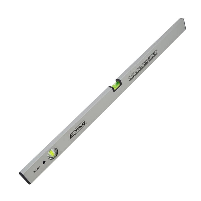 AWTOOLS eloxierte Wasserwaage 120 cm