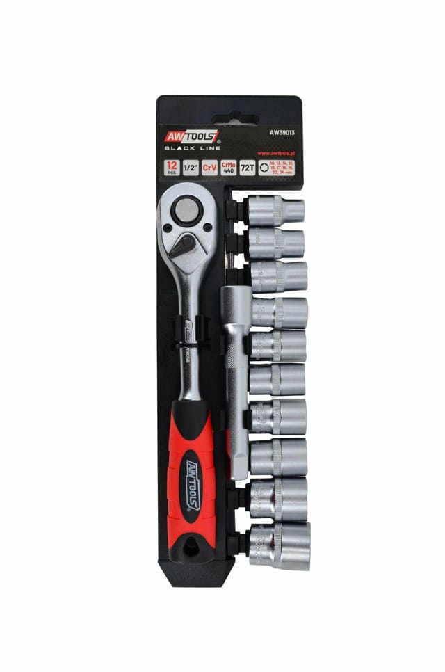 Awtools zestaw kluczy 1/2" 12el
