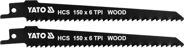 HCS150MM 6TPI 2SZ YT-33922 Yato holzklingen