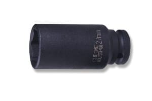 JONNESWAY LANGER SCHLAGSTECKSCHLÜSSEL 6-KANT 1/2" 24mm CR-MO