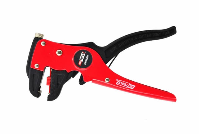 AWTOOLS Automatische Abisolierzange 0,5-6,0mm² - Abisolierzange de Präzise Isolierung für Kabel Automatische Justierung