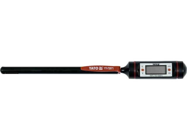 Yato YT-72971 Umweltthermometer Elektronische Wetterstation Schwarz