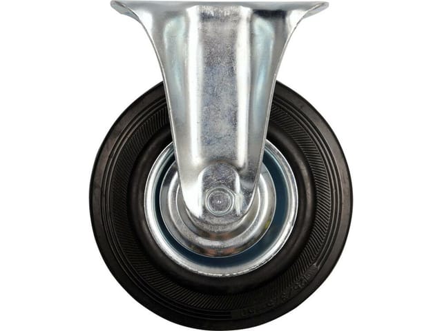 Bockrad mit schwarzem Gummi 160mm 87305 vorel