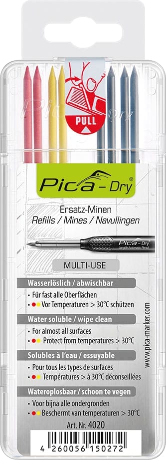 Dry Ertsatzminen 4020/SB, multi-use, 8 Minen - Pica