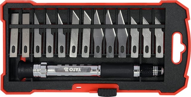 YT-75140 Yato präzisionsmesser-set 14-TEILIG