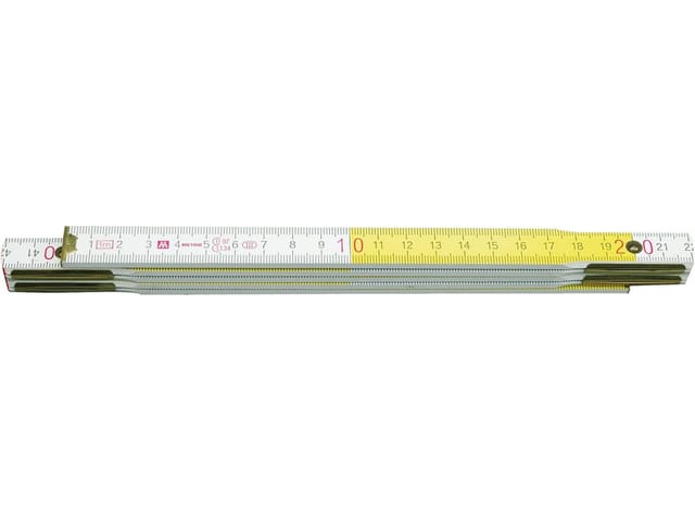 Toya - Holzmaß mit 'perfekten b-ż'-Beschlägen, 1 m 15004 vorel