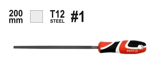 Metallfeile quadratisch 200MM 1 YT-62239 Yato