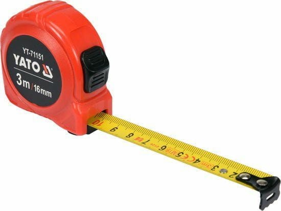 Rollbandmaß 3mx16mm YT-71151 Yato