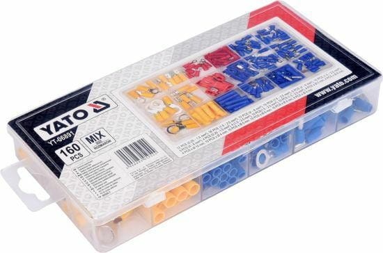YATO ELEKTRISCHE STECKVERBINDER 160Stk.