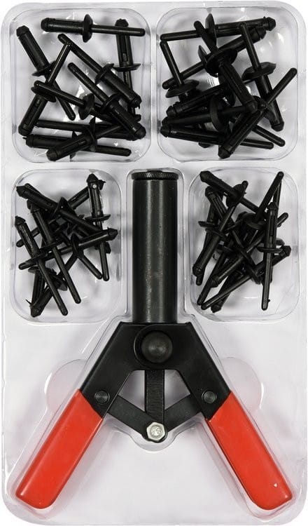 Nietensatz für kunststoffnieten 41 stk YT-35970 Yato