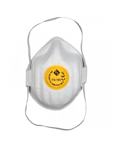Toya - Einweg-Filterhalbmasken mit Ventil (5 Stück) 74541 vorel