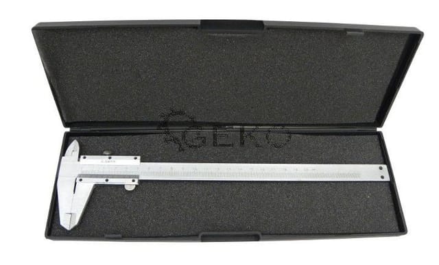 Geko G01478 Vernier - Scheibenwischer (200 mm, 0,02 mm), Farbe schwarz
