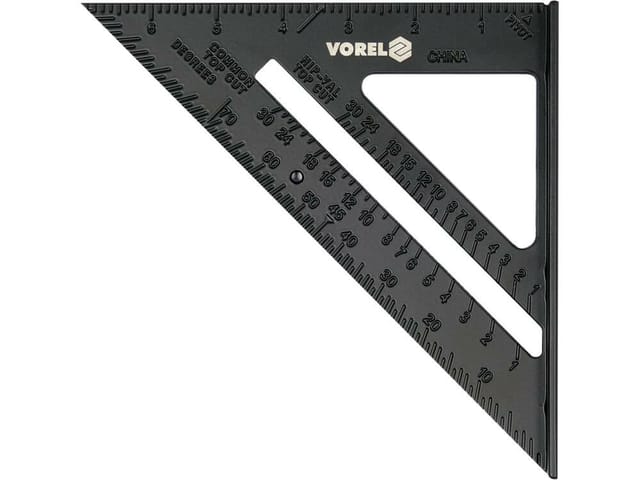 VOREL 18377 cirterio 250 mm Aluminium 1 Stück(e)