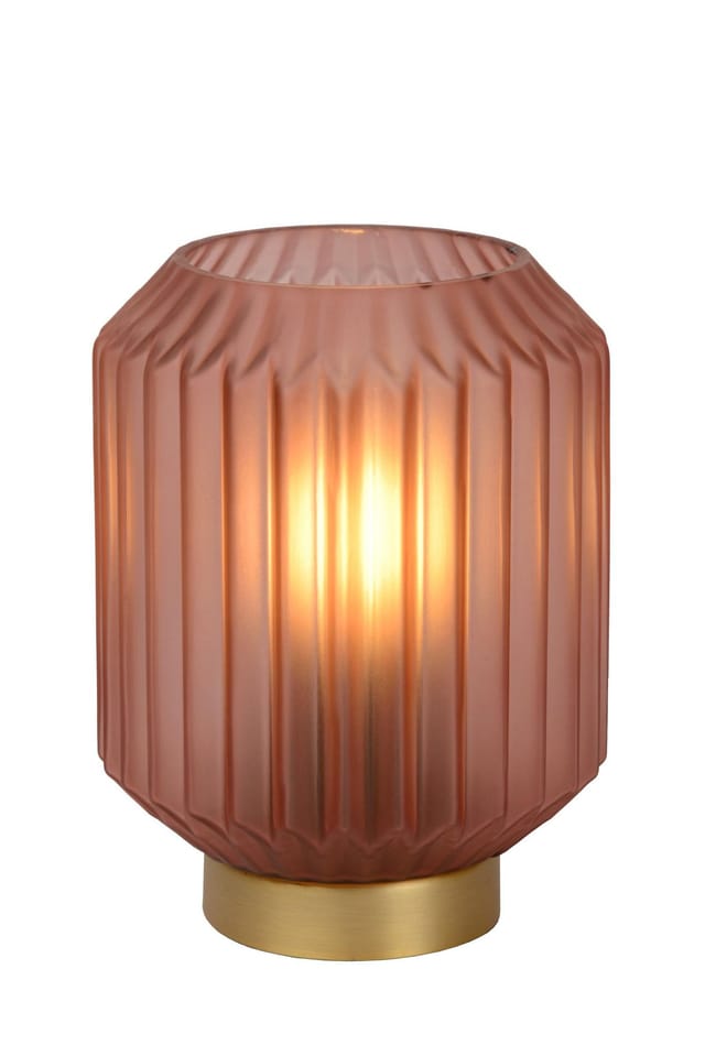 Sueno - Tischlampe - ø 13 cm - 1xE14 - Rosa - Lucide