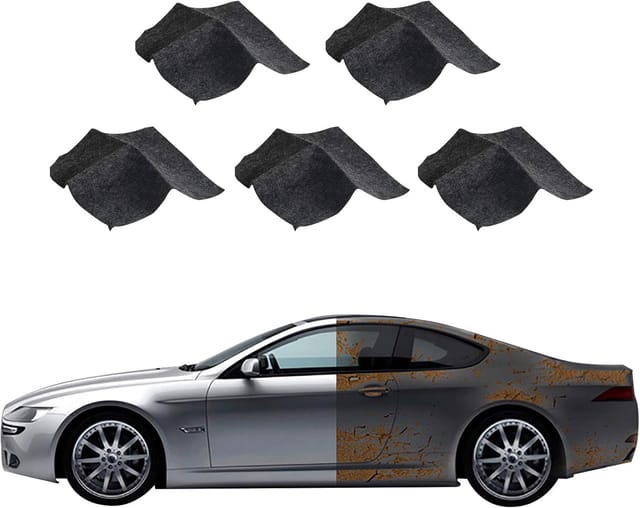 5 Stück Nano-Glanztücher für Autokratzer – Mehrzweck-Oberflächenpoliertuch – einfache und dauerhafte Reparatur von leichten Kratzern für alle