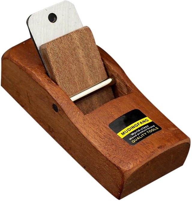 Aougo - Handhobel für die Holzbearbeitung, diy Mini-Einhand-Holzhobel