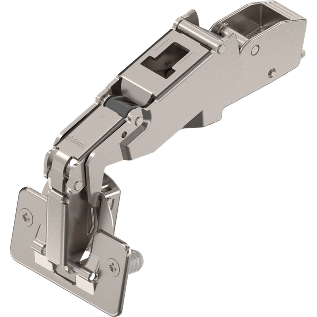 BLUM CLIP top Weitwinkel Scharnier 170°, 9,5mm gekröpft mit Feder, Einpressen