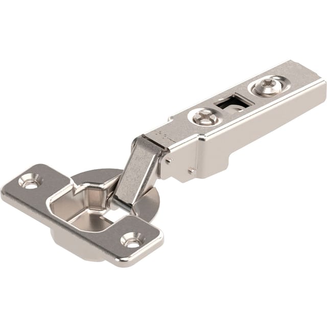 Clip Standardscharnier 100°, gerade mit Feder, Schrauben - Blum