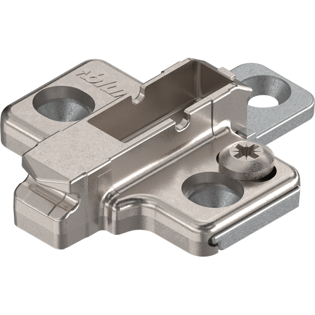Clip Kreuz- Montageplatte Distanz 3mm, H=11,5mm, für Spax - Blum