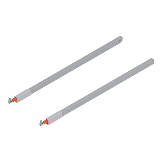 BLUM ANTARO Tandembox Längsreling Set, NL 650, grau