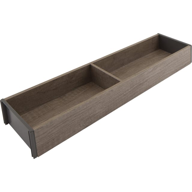 Ambia-Line Schubkastenrahmen schmal - 472x100x50mm, Nebraska Eiche Stahl - Blum