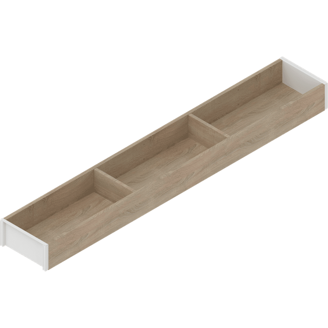 Ambia-Line Schubkastenrahmen schmal - 622x100x50mm, Nebraska Eiche Stahl - Blum