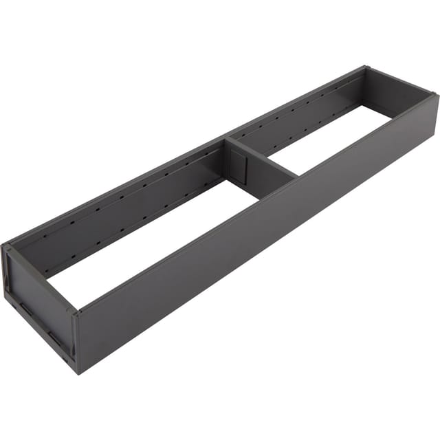 AmbiaLine Schubkastenrahmen schmal mit Trenner 522x100x50mm, oriongrau - Blum