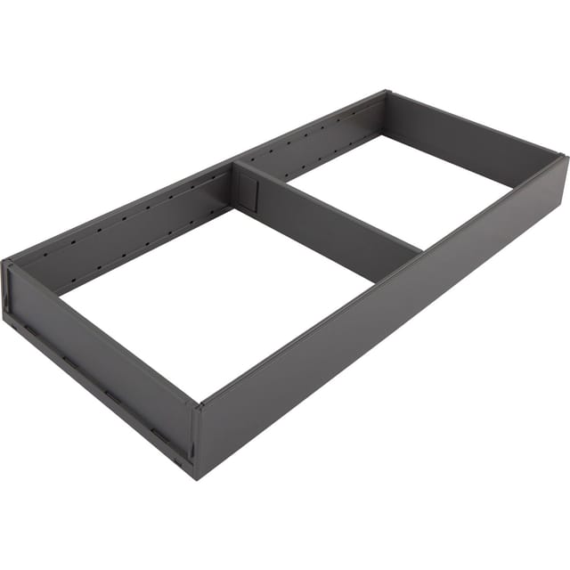 Blum - Ambia-Line Schubkastenrahmen breit - 472x200x50mm, Stahl oriongrau matt