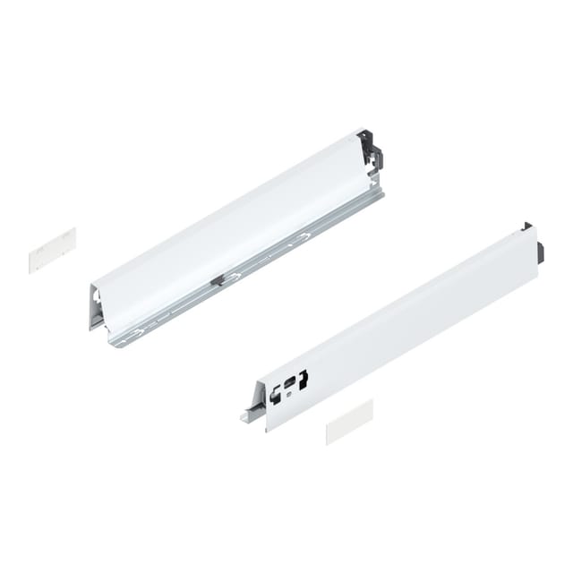 Tandembox Zarge, Höhe n 68 mm, nl 450 mm, links/rechts, für tandembox intivo/antaro, seidenweiss - Blum