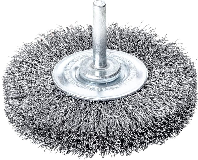 LESSMANN Schaft-Rundbürste Stahldraht gew. 70x0,3mm