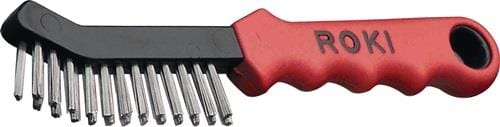Drahtbürste roki® Länge 225 mm 0,35 mm Stahl 2-reihig