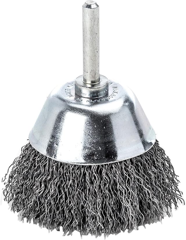 Lessmann Schaft-Flächenbürste Stahldraht gew. 50x0,3mm