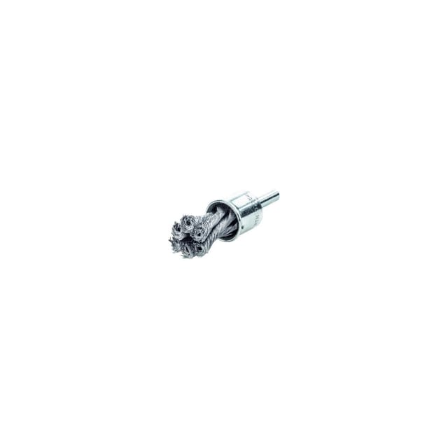 Lessmann Pinselbürste Stahldraht gezopft 29x28/72x0,35mm