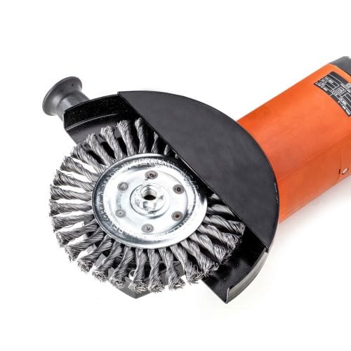 Lessmann ® - Lessmann Rundbürste Stahldraht 0,50 mm, Bürsten-⌀xBohrungs-⌀ / Gewinde: 115XM14 mm