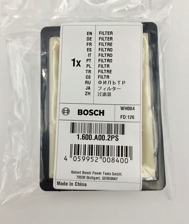 Original-Ersatzteil Bosch 1600A002PS Filter für gas 108/12 & EasyVac12