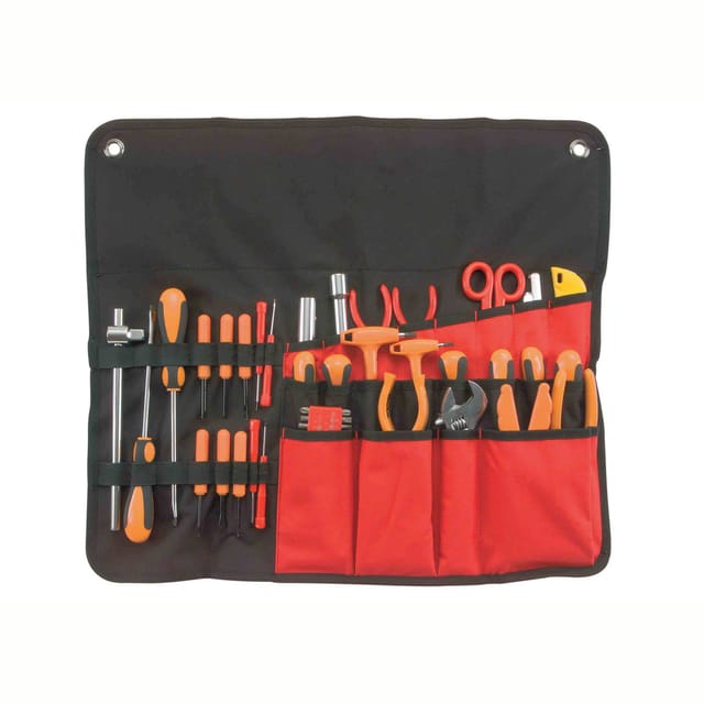 Plano TechLines Werkzeugrolltasche mit Griff (Polyester, rollbar, 220x40x100mm)