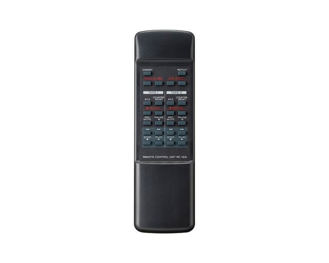 Unbekannt - teac W-1200 Doppel-Kassettendeck mit USB-Ausgang schwarz (W-1200-B)