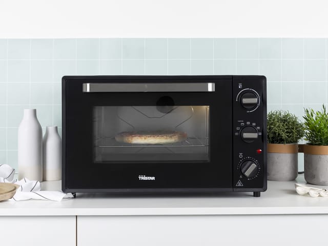 Mini Backofen 48 Liter 90 Min. Timer, Umluft, Ober- & Unterhitze - 2000 Watt