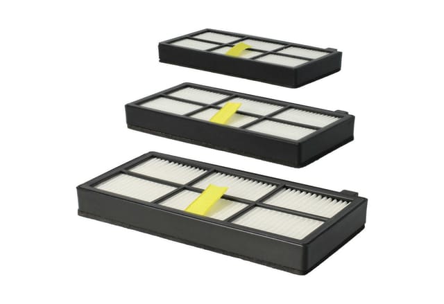 Filterset 3x Staubsaugerfilter kompatibel mit iRobot Roomba 866, 876 Staubsauger - hepa Filter Allergiefilter - Vhbw