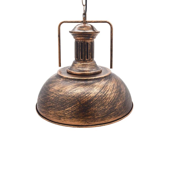 Pendelleuchte E27 Industrielle Hängelampe Ø33cm Vintage Hängeleuchte für Wohnzimmer, Küche, Restaurant, Café, Bar
