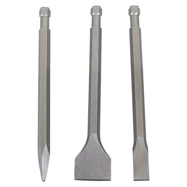 Scheppach - set 3 MEIßEL für pneumatisches werkzeug aero spade